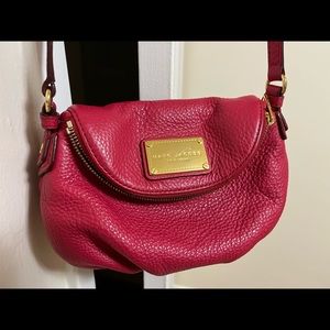 Leather Marc Jacobs Pink Crossbody Bag